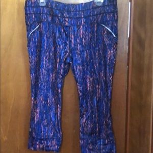 Colorful Athleta capris